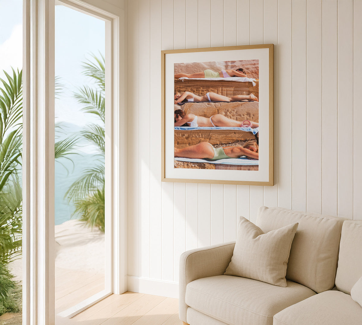 The Sun Club – Coastal Print of Terrigal Beach, NSW