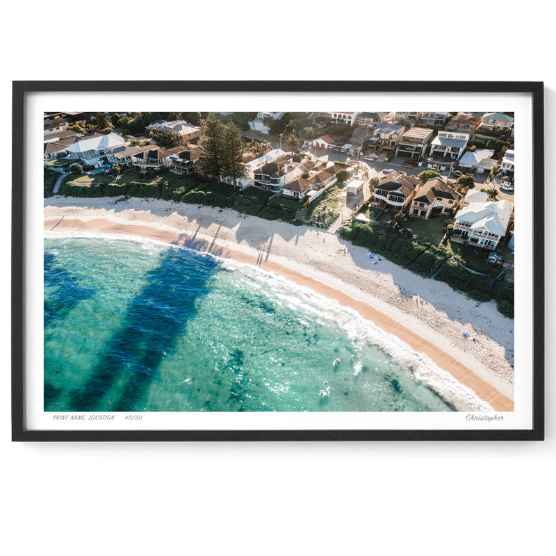 Arcs Blue Bay – Coastal Print of Blue Bay, NSW
