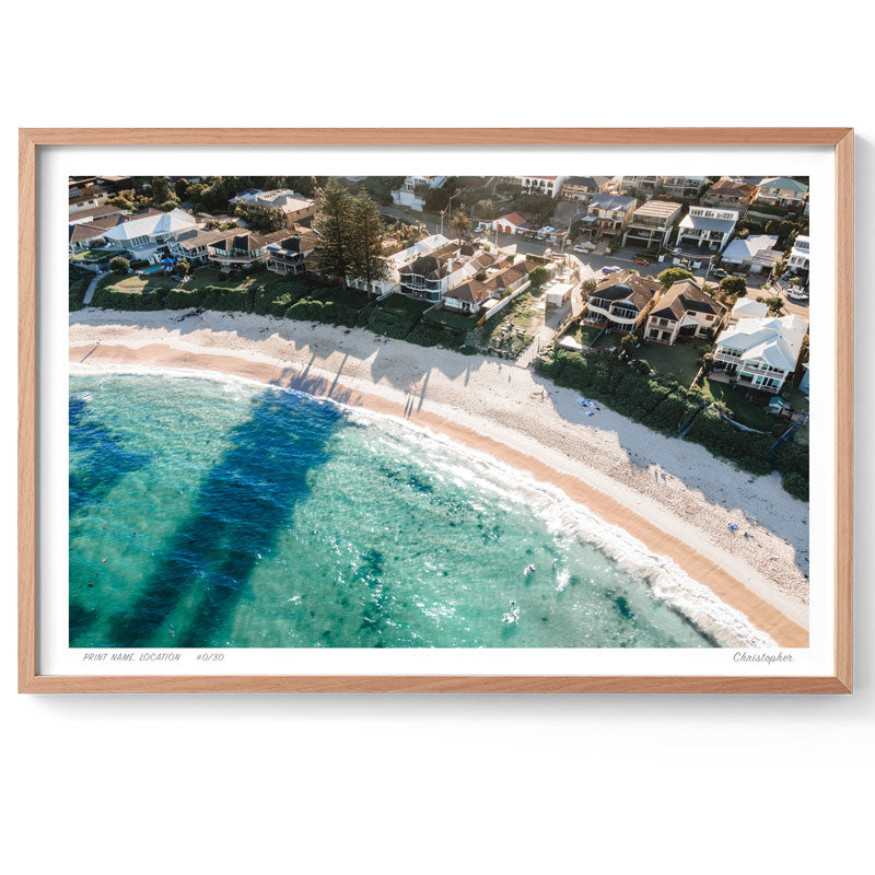 Arcs Blue Bay – Coastal Print of Blue Bay, NSW