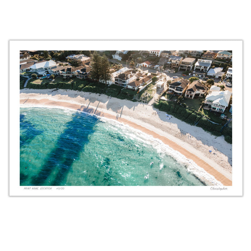 Arcs Blue Bay – Coastal Print of Blue Bay, NSW