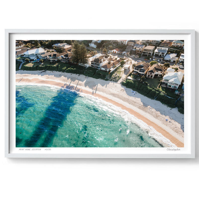 Arcs Blue Bay – Coastal Print of Blue Bay, NSW