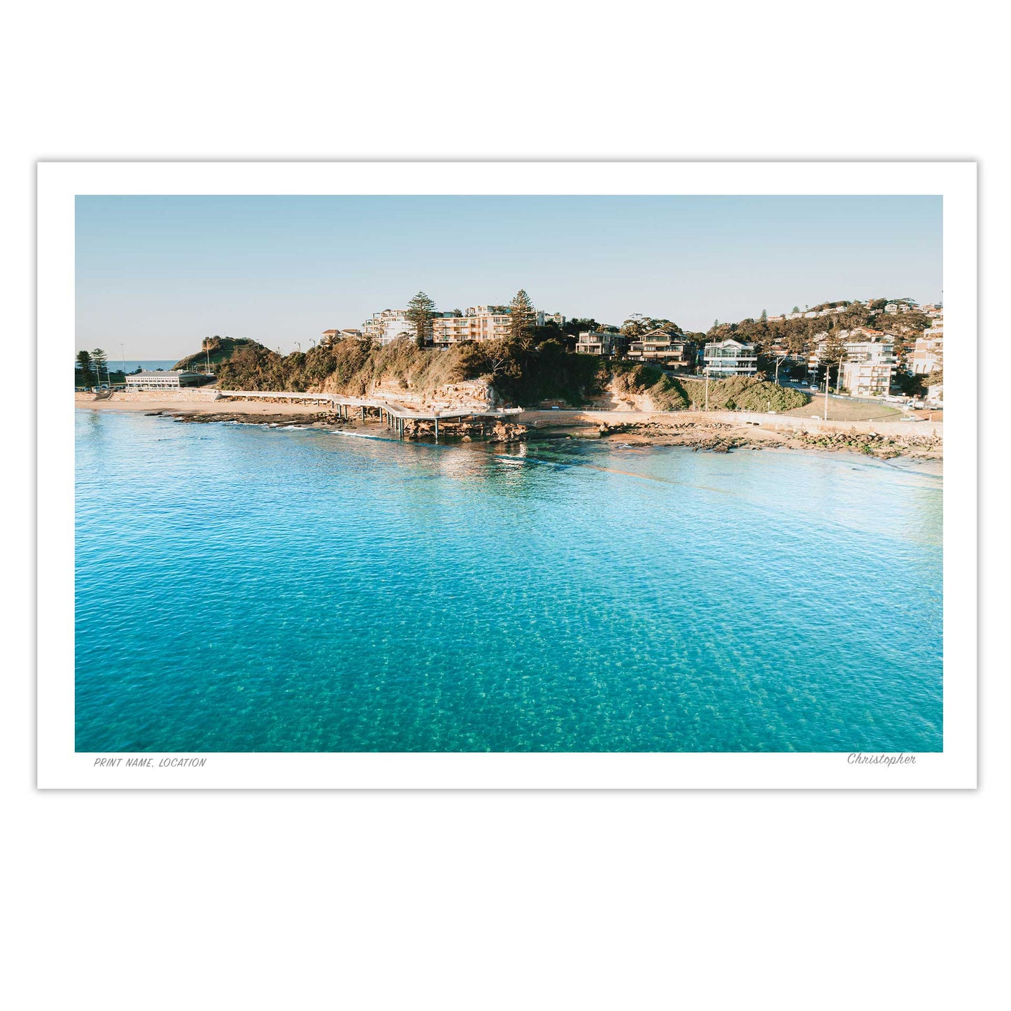 Crisp | Terrigal Landscape Coastal Art Print