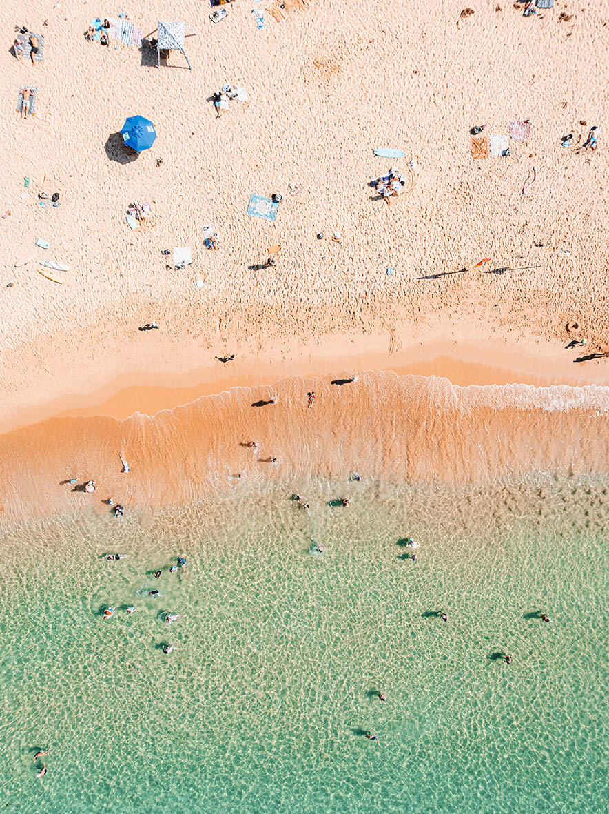 Everyday – Aerial Coastal Print of Toowoon Bay Beach, NSW