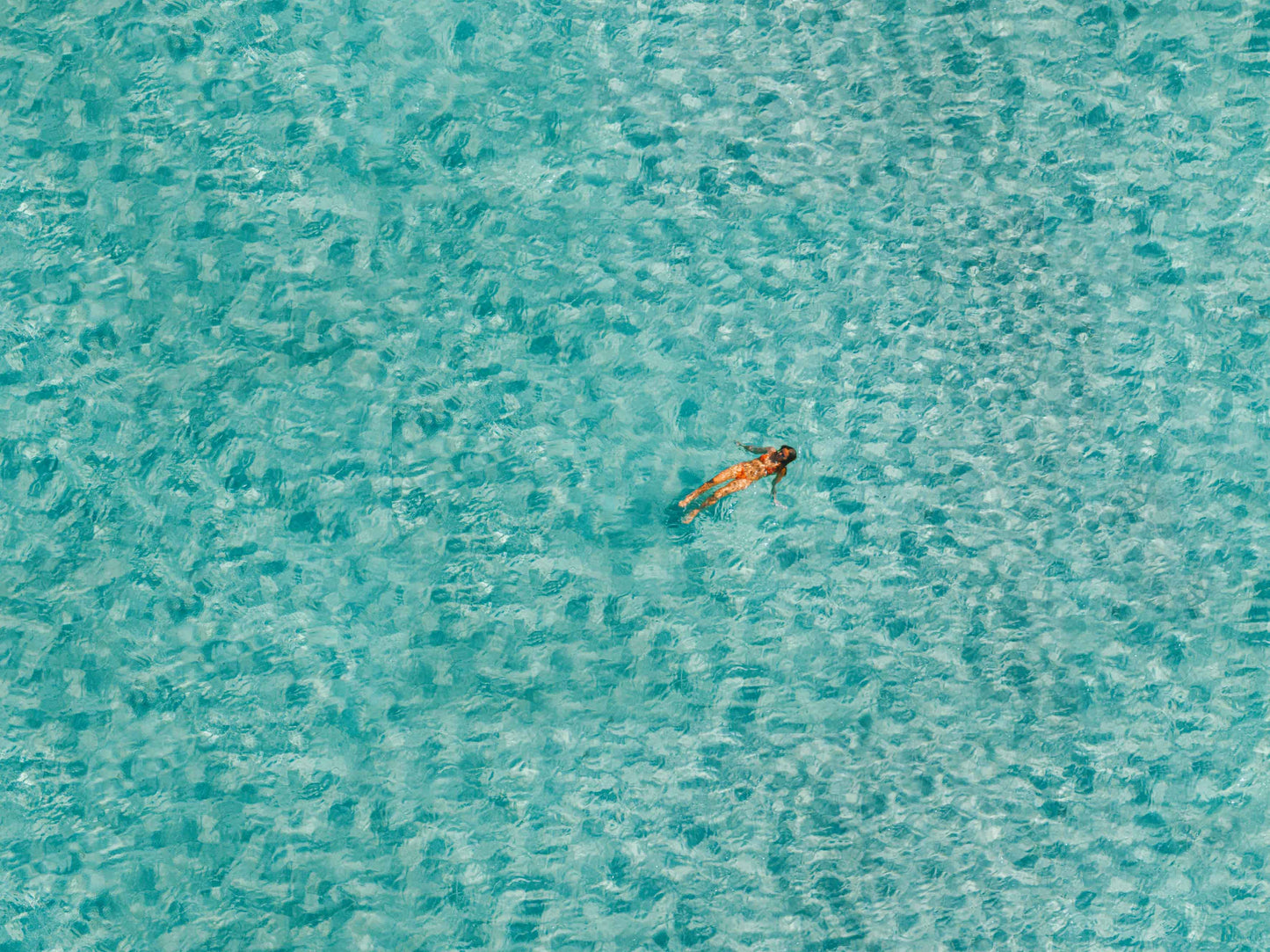 Float – Aerial Coastal Print of Bondi, Sydney