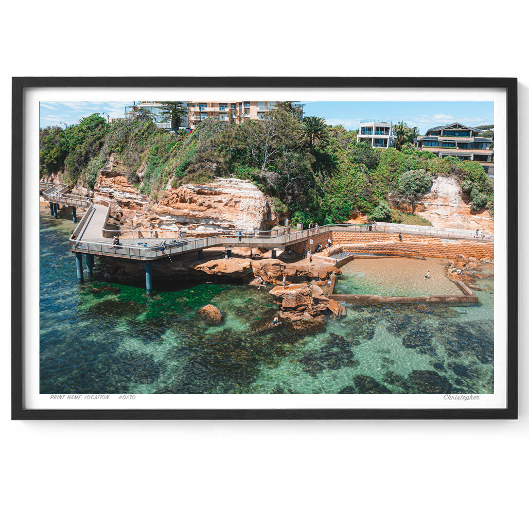 Summer – Coastal Print of Terrigal Beach, NSW