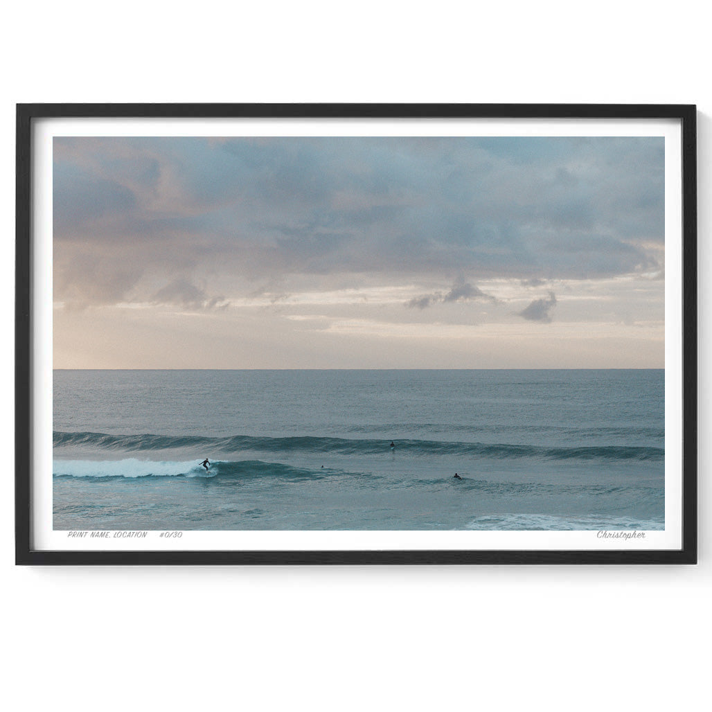 Life of the Morning – Coastal Print of Shelly Beach, NSW