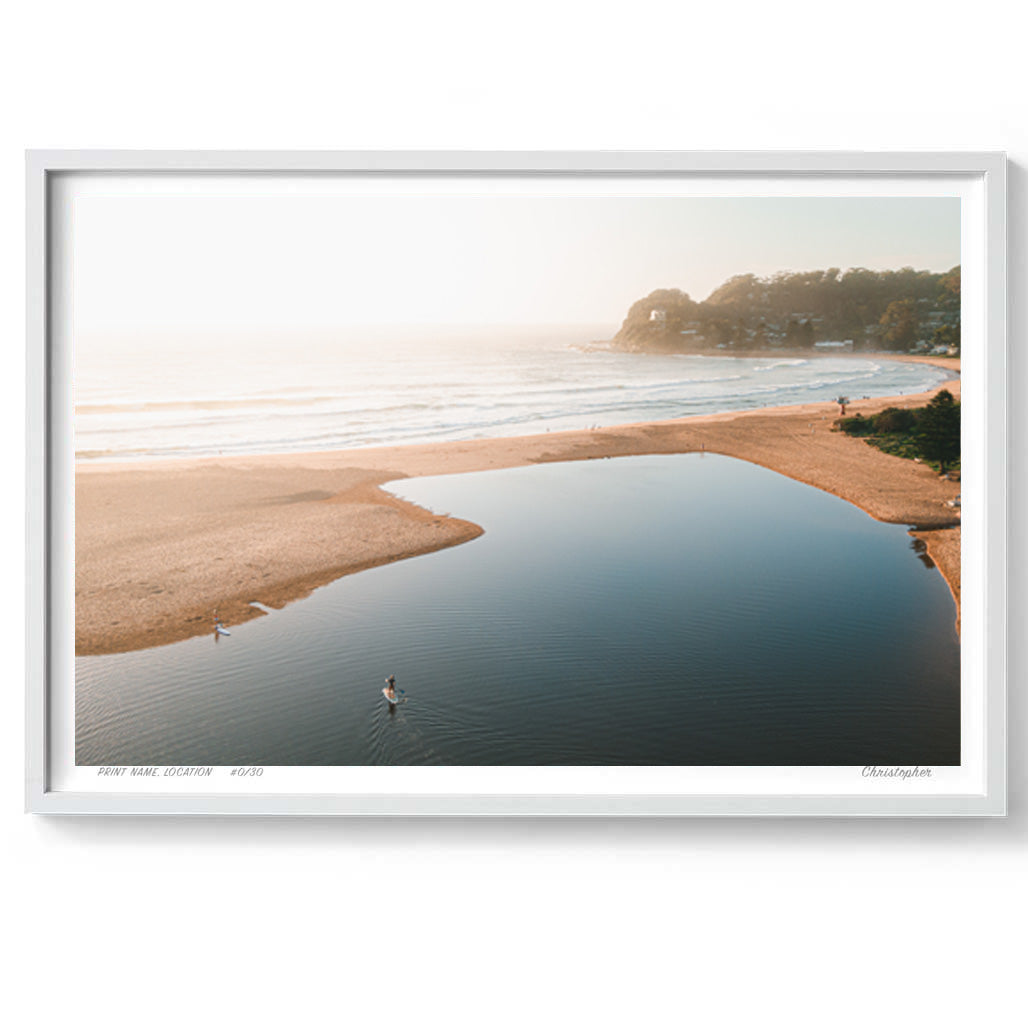 Lake Life - Print of Avoca Beach, NSW