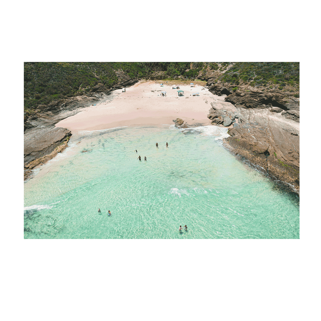 Frazer Days – Coastal Wall Print of Frazer Beach, NSW