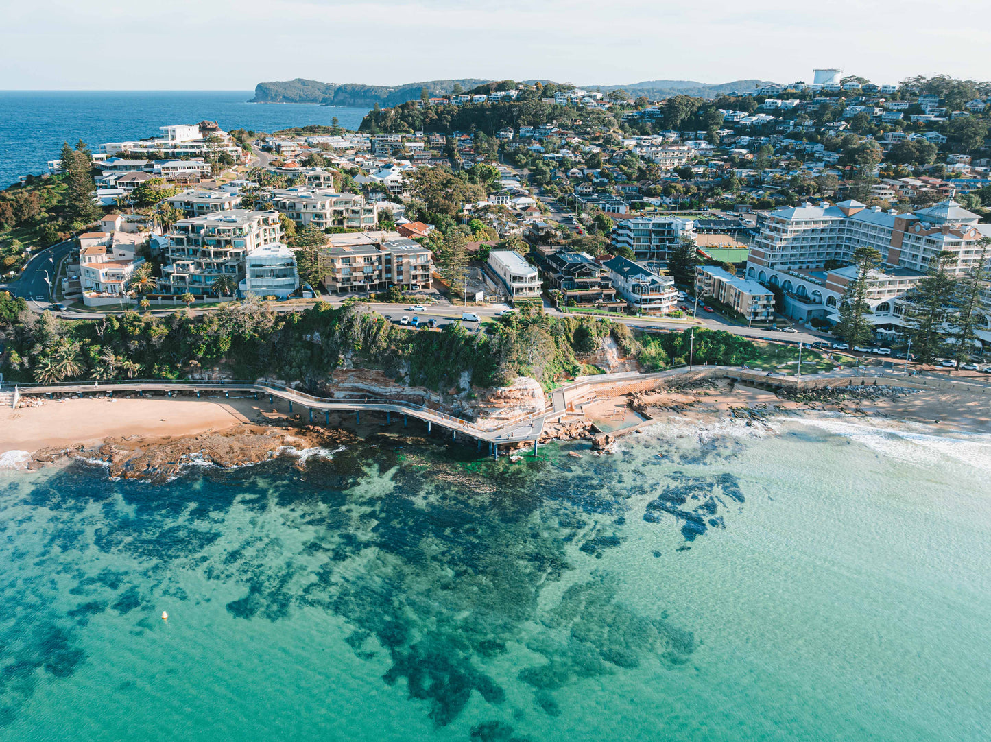 Stunning – Aerial Coastal Print of Terrigal Beach, NSW