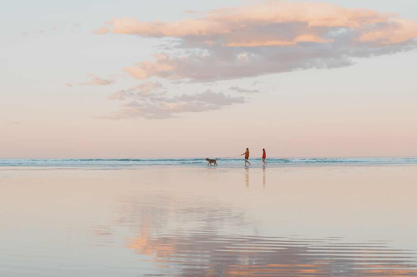 Walking Who - Coastal Print of Coolum, Sunshine Coast QLD