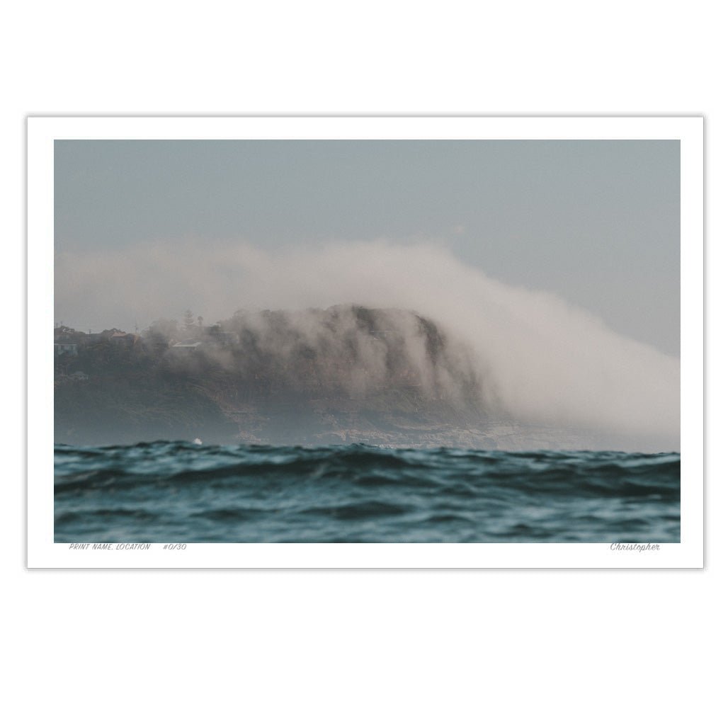 Above Avoca – Print of Avoca Beach, NSW Print - From Above Images