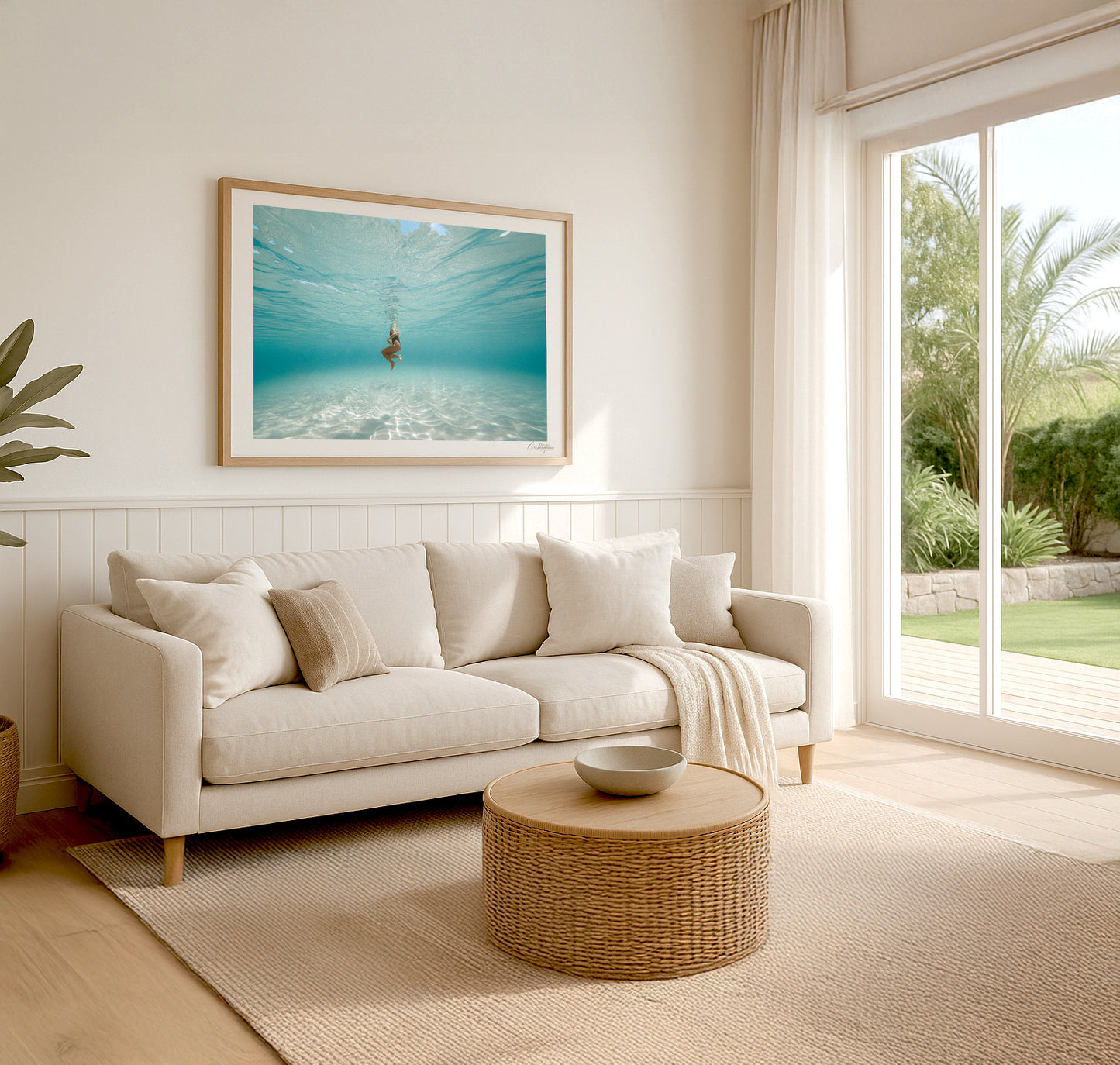 From Below – Coastal Print of Terrigal Beach, NSW