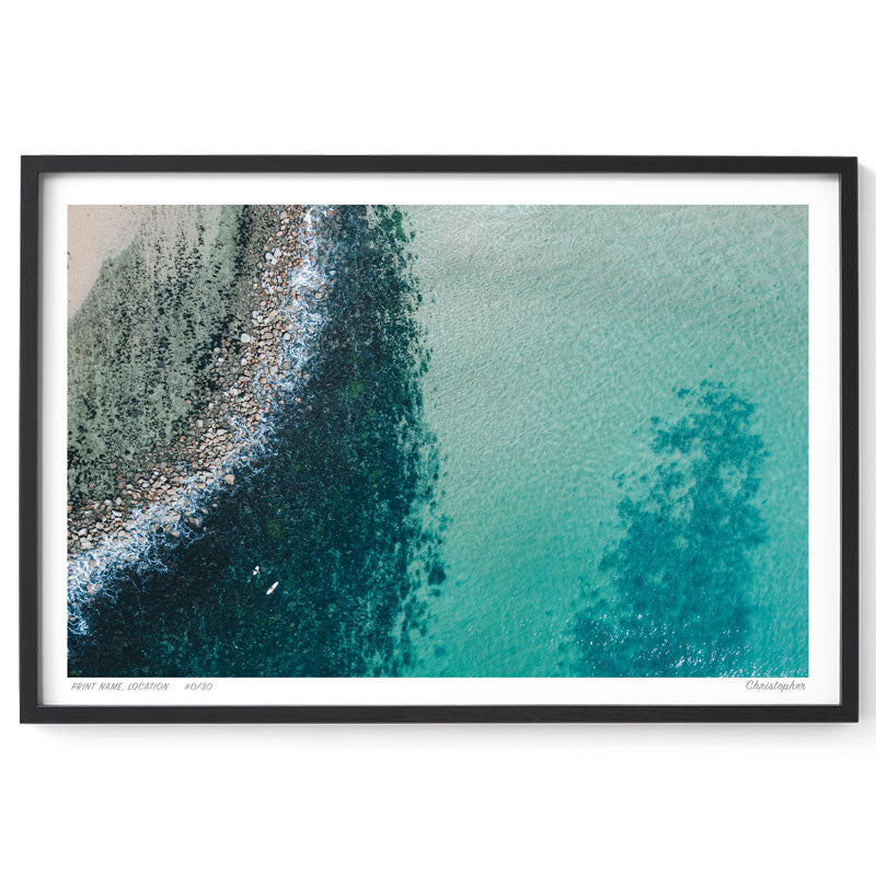 Vast – Aerial Print of Avoca Beach, NSW
