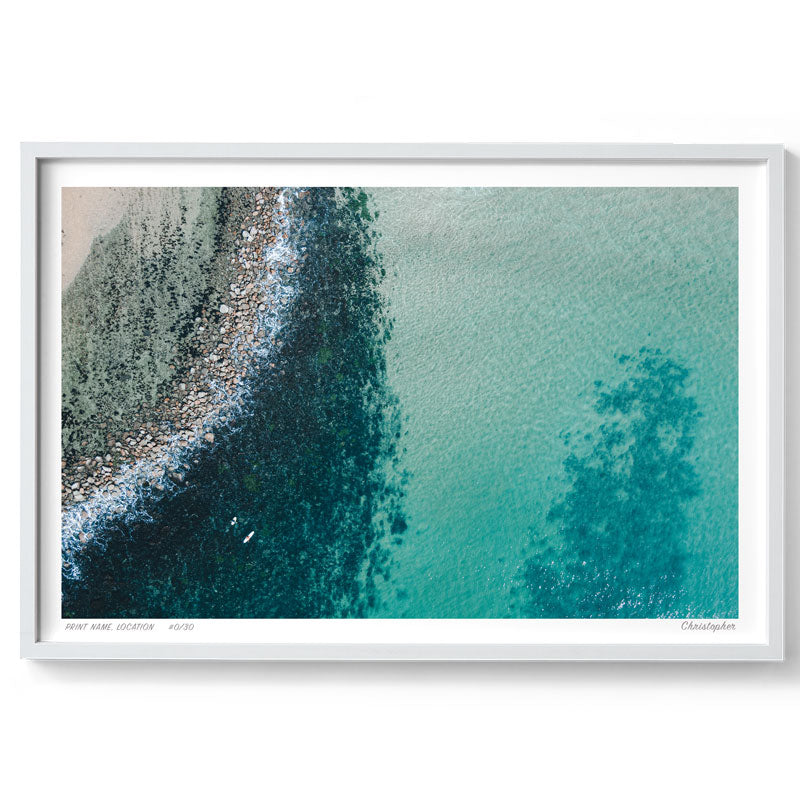 Vast – Aerial Print of Avoca Beach, NSW