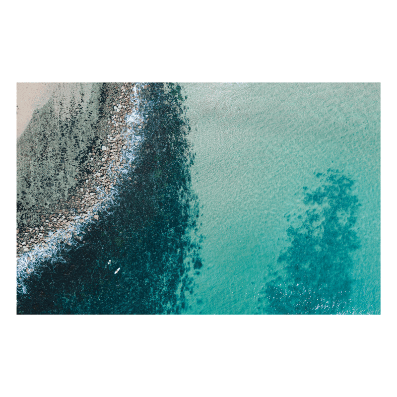 Vast – Aerial Print of Avoca Beach, NSW