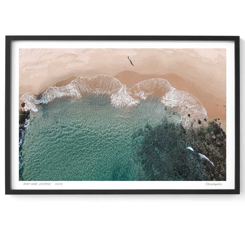 Preview – Aerial Print of Bateau Bay, NSW