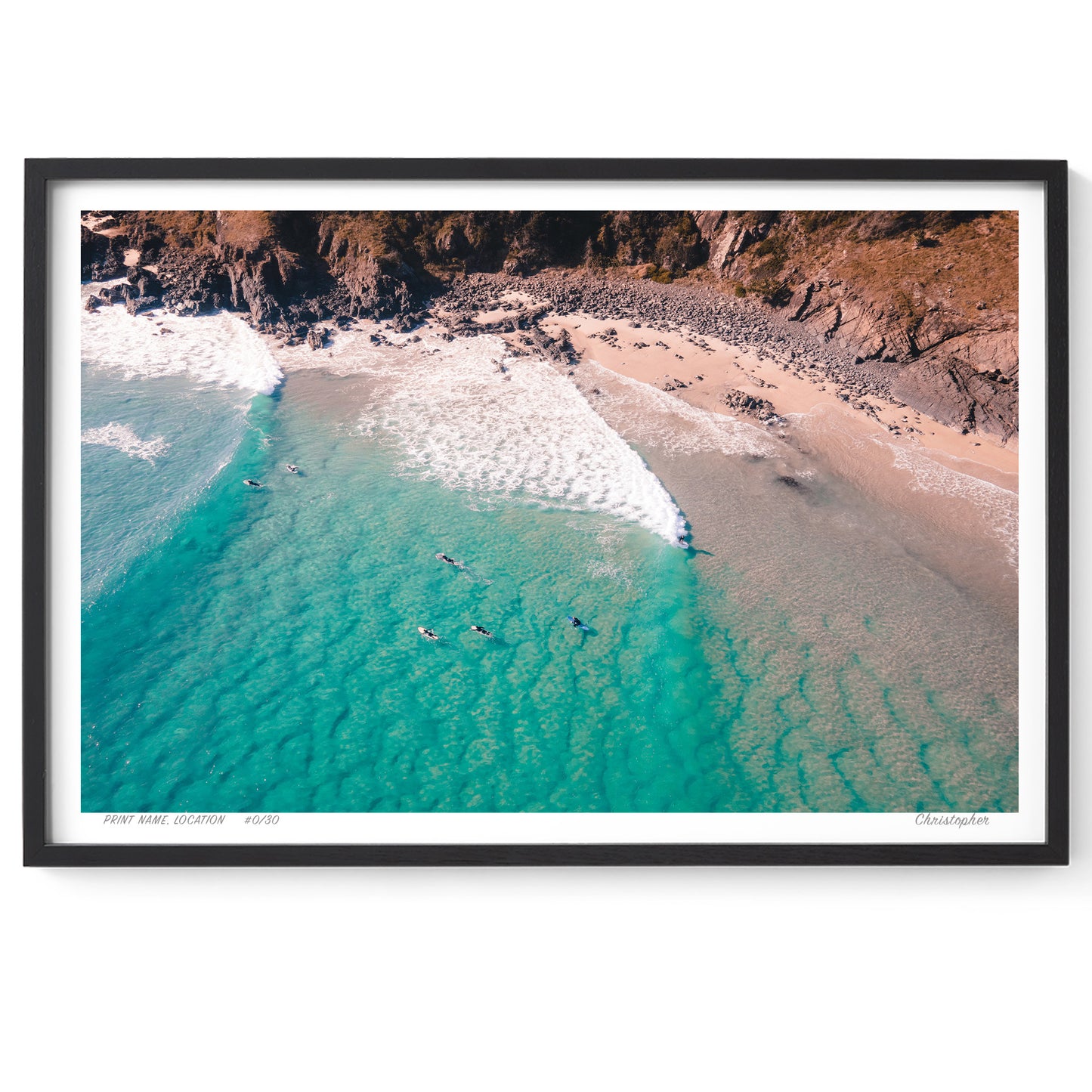 Racecourse Surf – Coastal Print of Crescent Head, NSW
