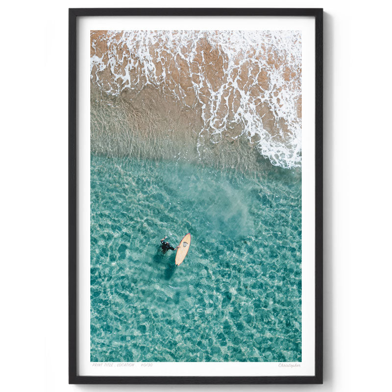 Heritage – Aerial Print of Forresters Beach, NSW