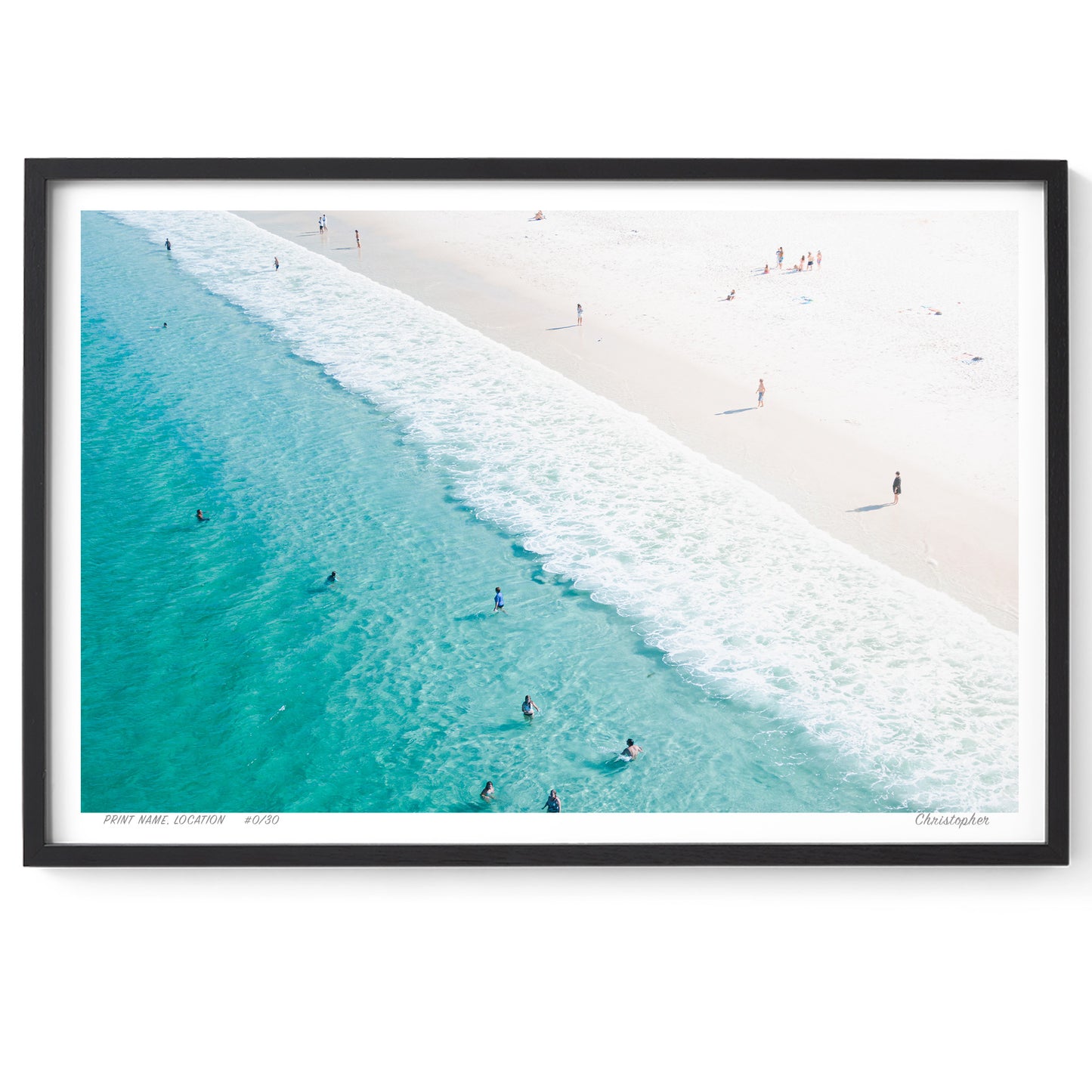 White Sands - Beach Print of Hyams Beach, South Coast, NSW