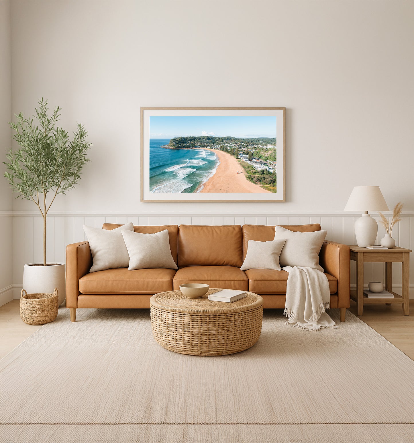 All in - Coastal Print of Avoca Beach, NSW