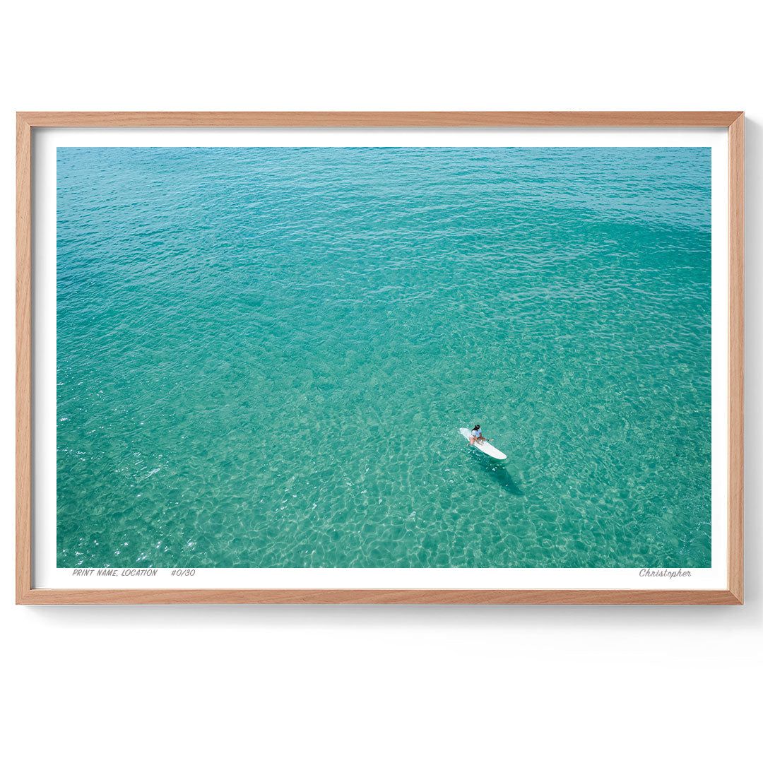 September – Coastal Print of Norah Head Beach, NSW