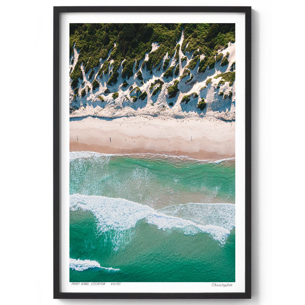 Sea Dunes – Coastal Print of Soldiers Beach, Norah Head, NSW