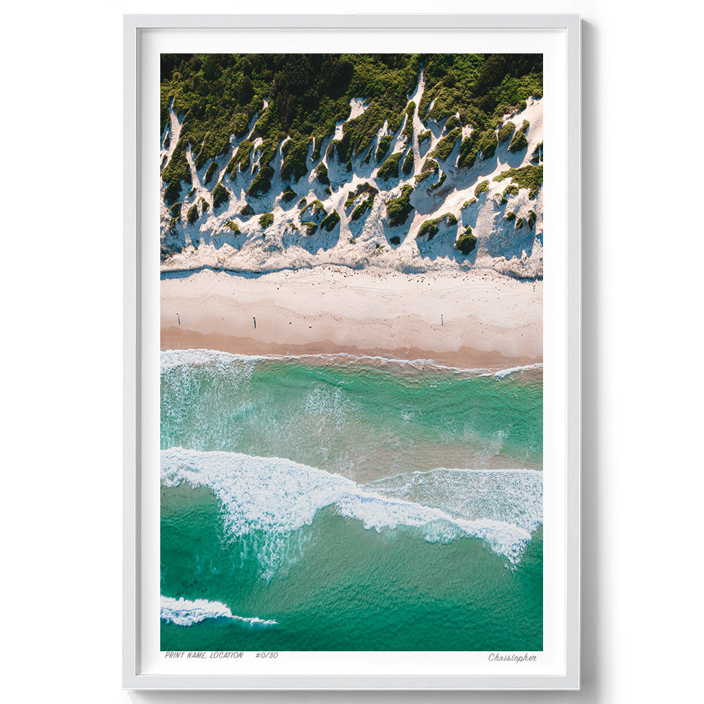 Sea Dunes – Coastal Print of Soldiers Beach, Norah Head, NSW