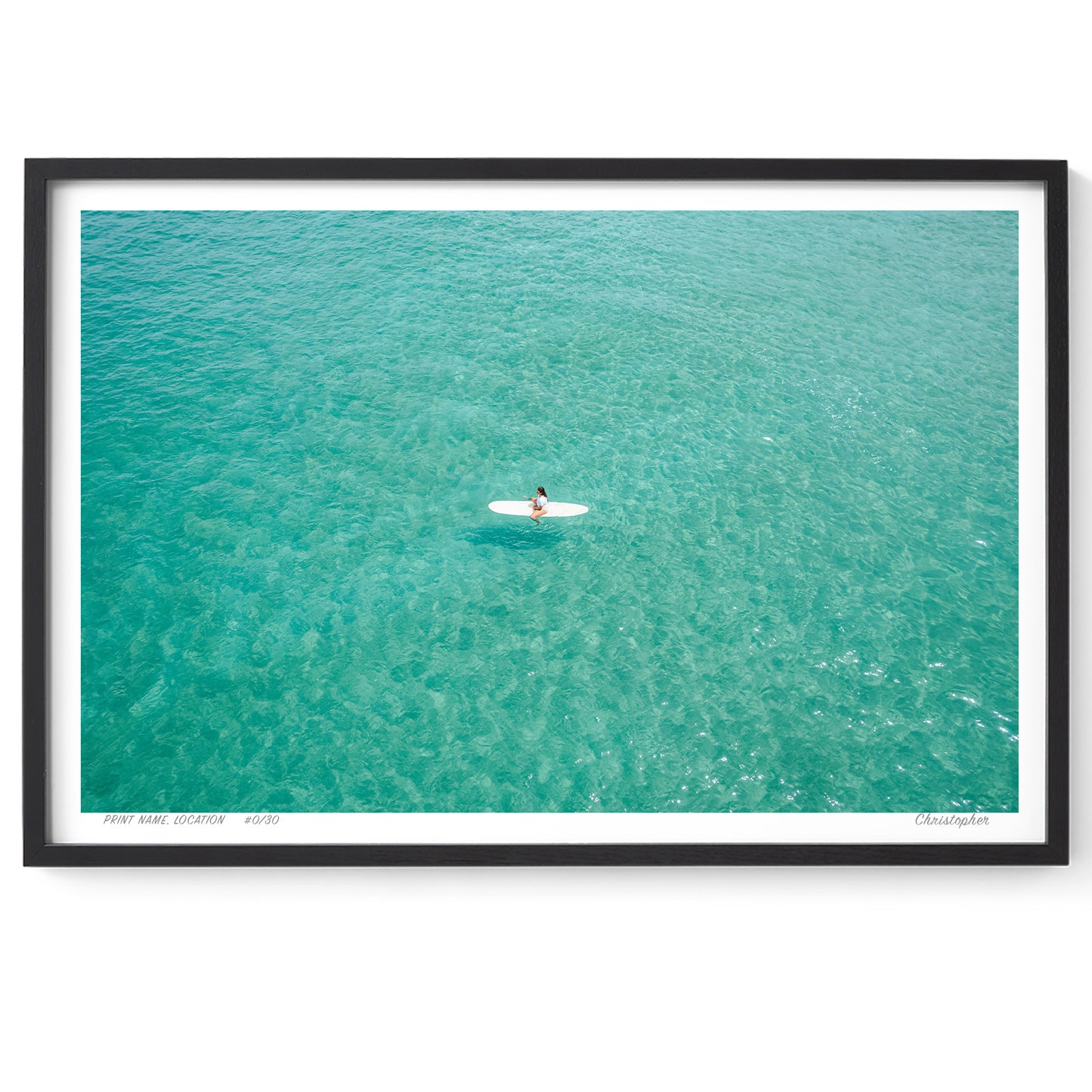 Aqua Drift – Coastal Print of Soldiers Beach, Norah Head, NSW