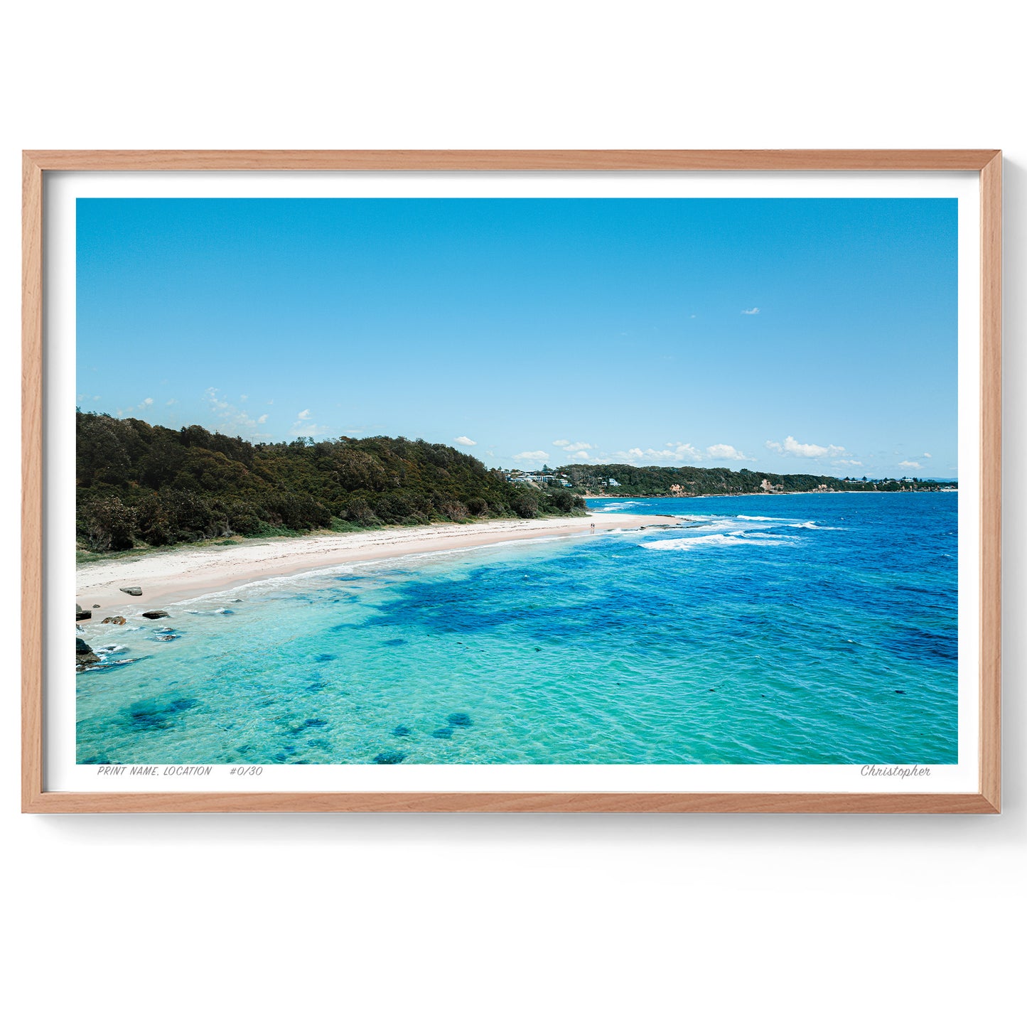 Paradiso – Coastal Print of Norah Head, NSW
