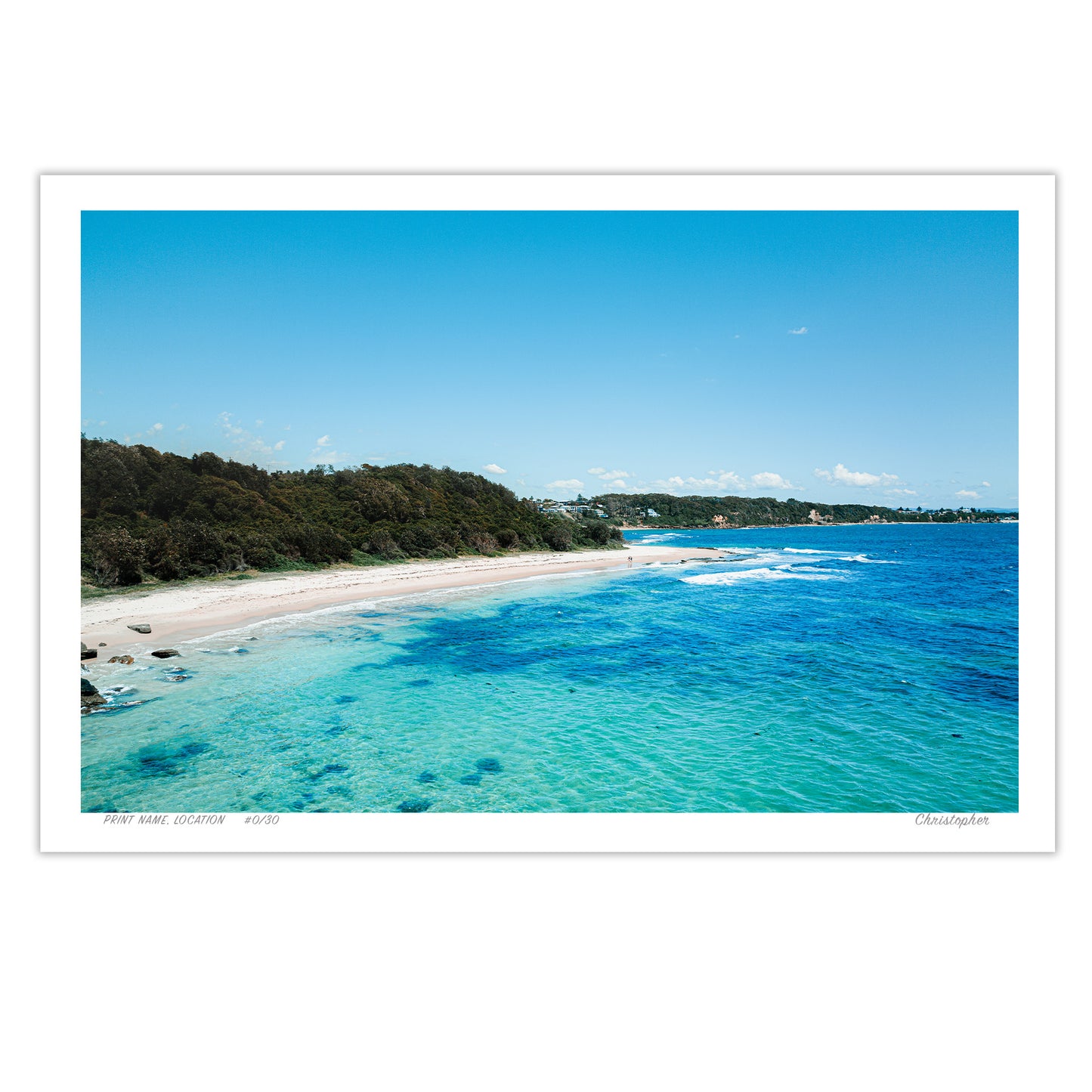 Paradiso – Coastal Print of Norah Head, NSW