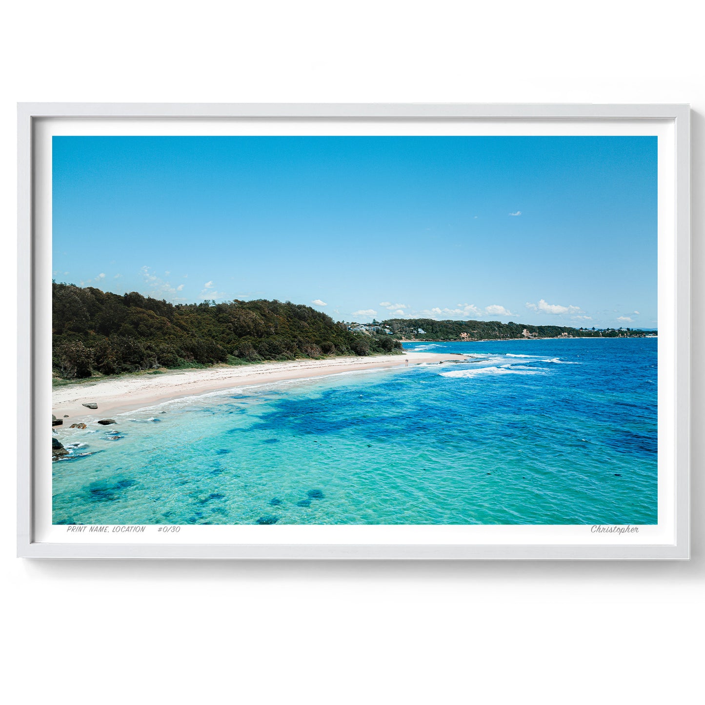 Paradiso – Coastal Print of Norah Head, NSW