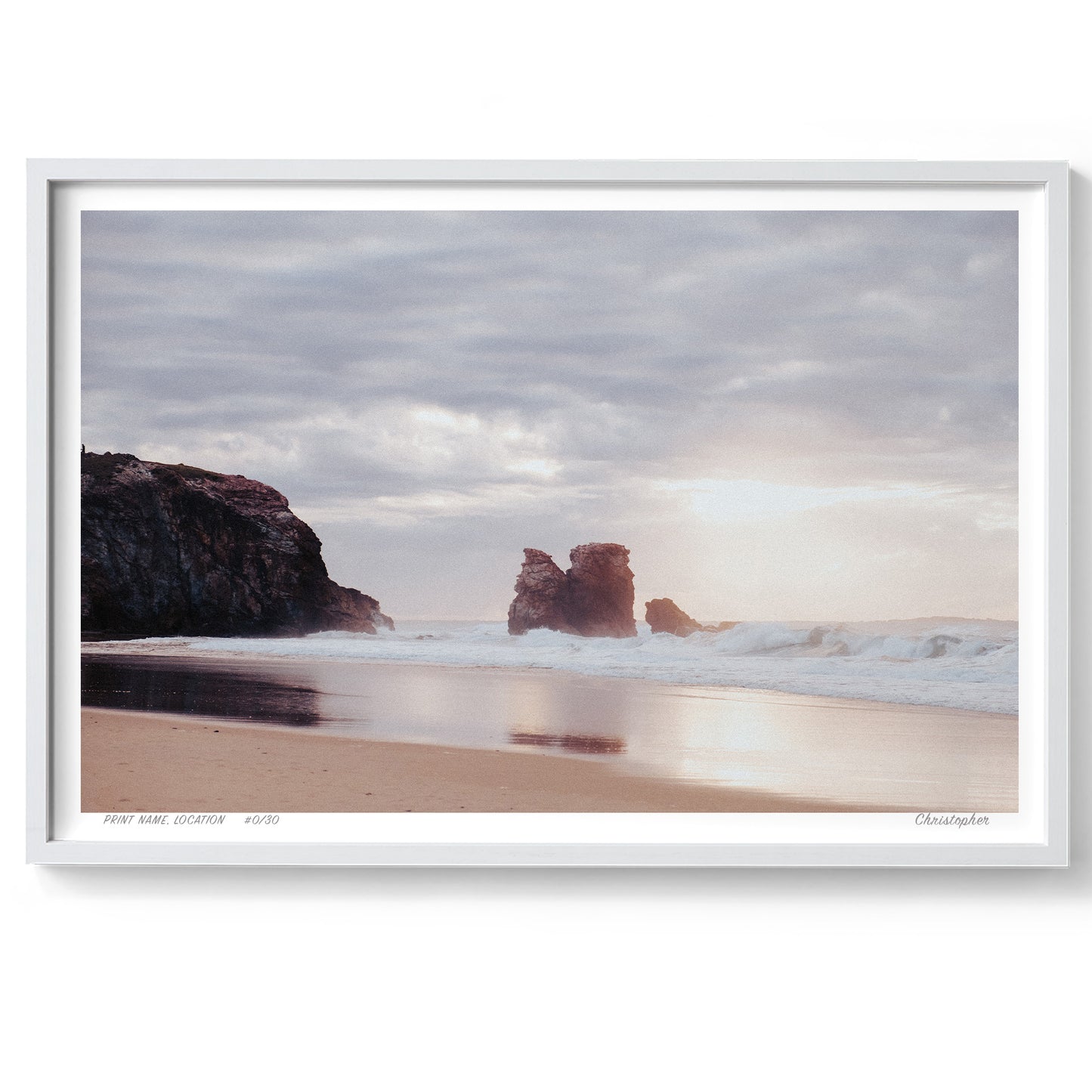 Picture Perfect Print - Red Rock, NSW