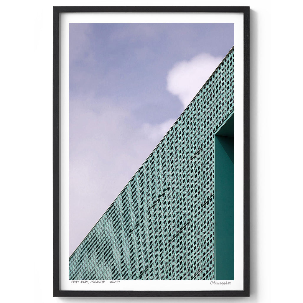 City Lines – Modern Architecture Print of Sydney
