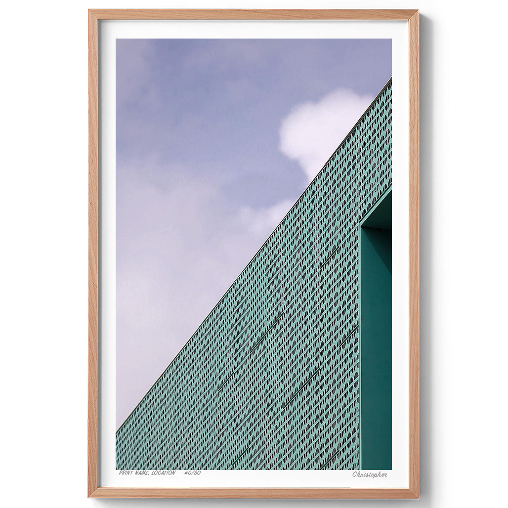 City Lines – Modern Architecture Print of Sydney