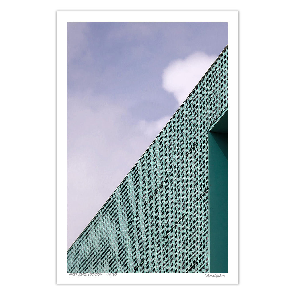 City Lines – Modern Architecture Print of Sydney
