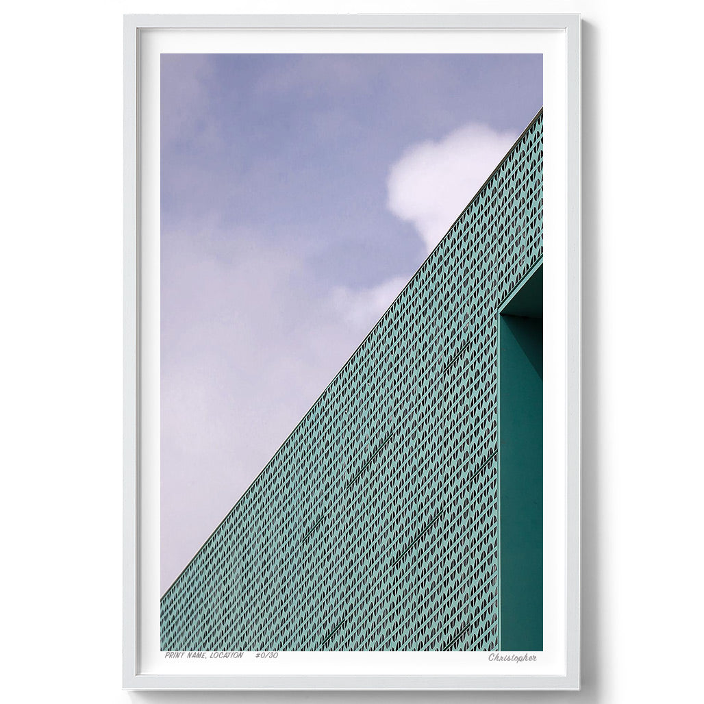 City Lines – Modern Architecture Print of Sydney