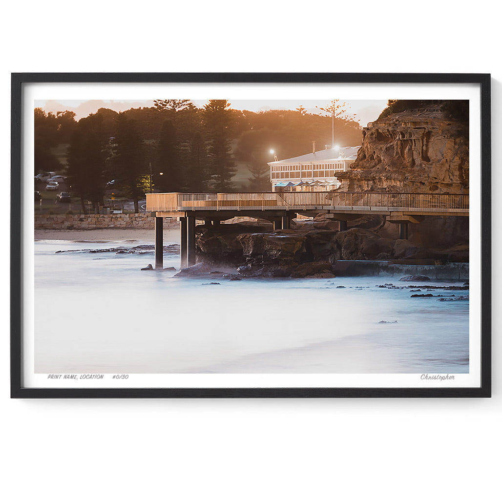Slow Haze – Coastal Print of Terrigal Beach, NSW