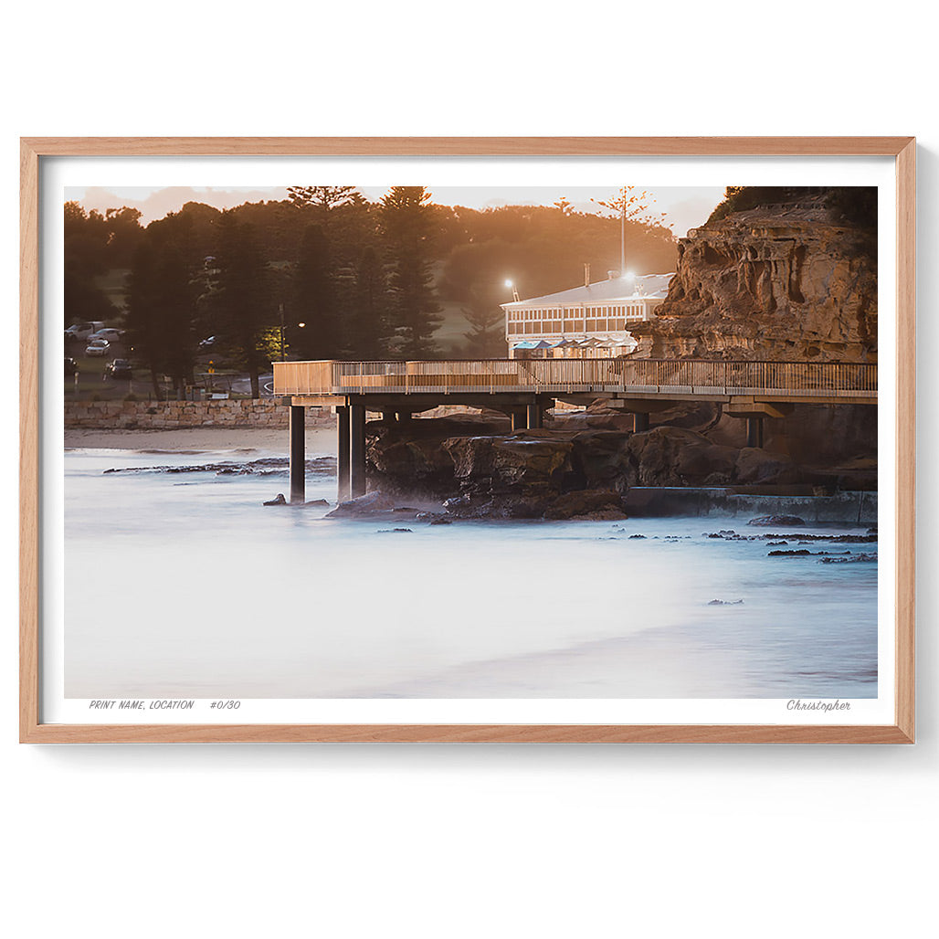 Slow Haze – Coastal Print of Terrigal Beach, NSW