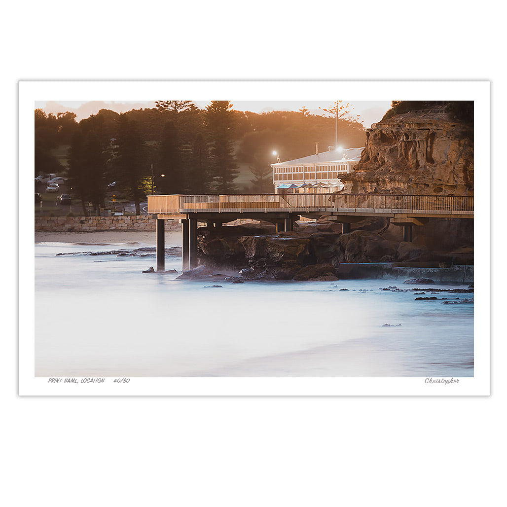 Slow Haze – Coastal Print of Terrigal Beach, NSW