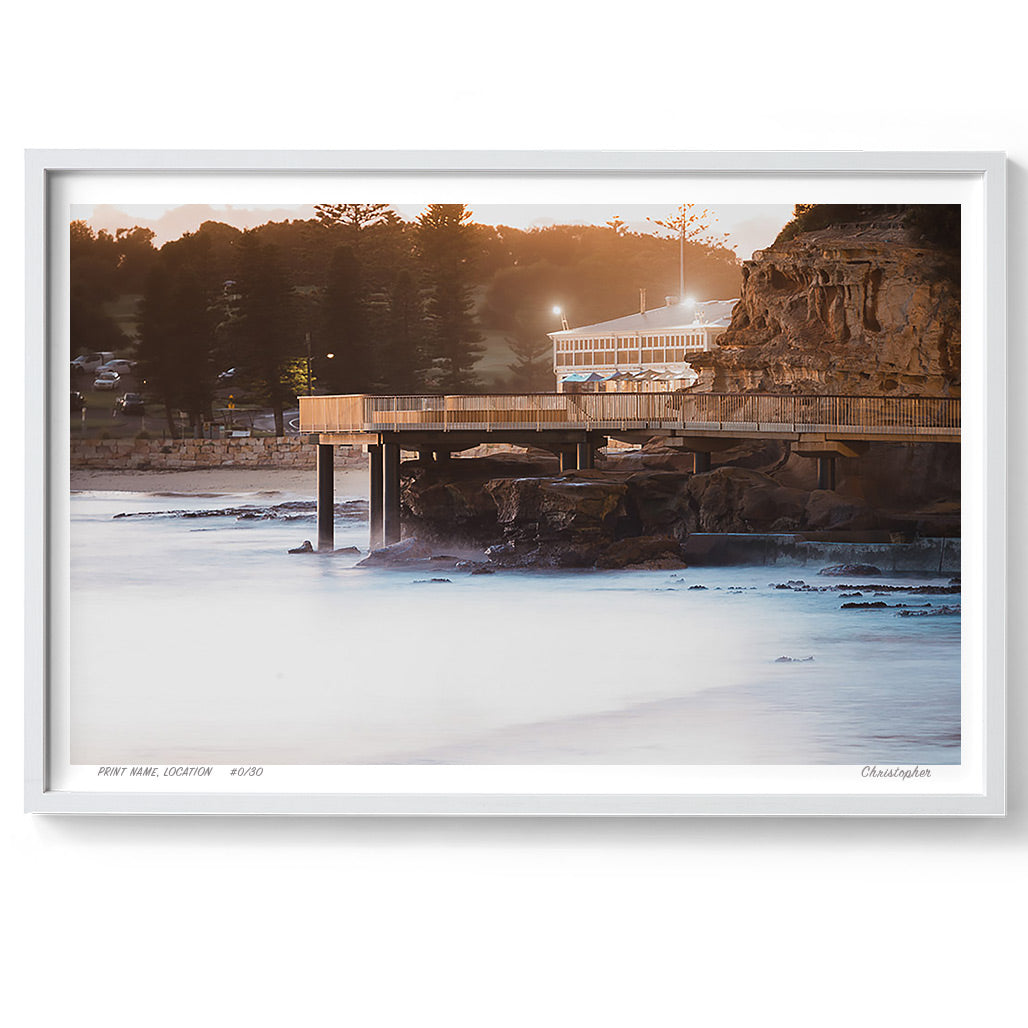 Slow Haze – Coastal Print of Terrigal Beach, NSW