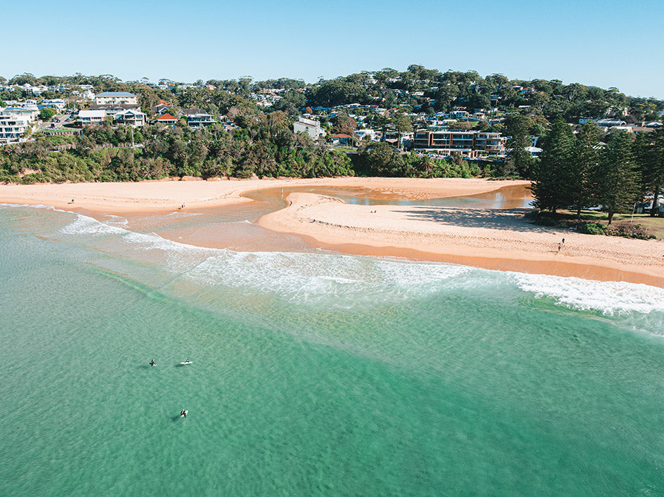 Three Pines – Aerial Coastal Print of Terrigal Beach, NSW