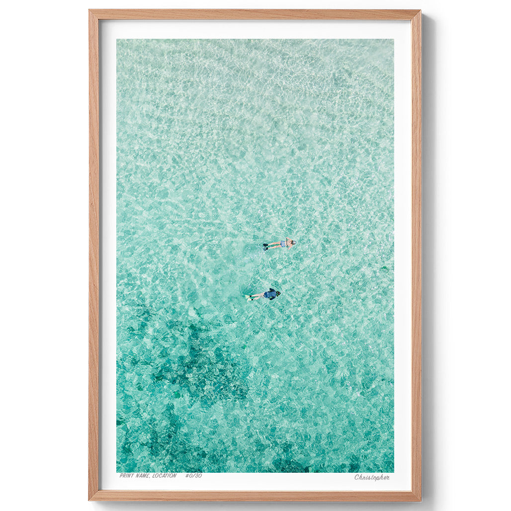 Drift – Aerial Print of Toowoon Bay, NSW
