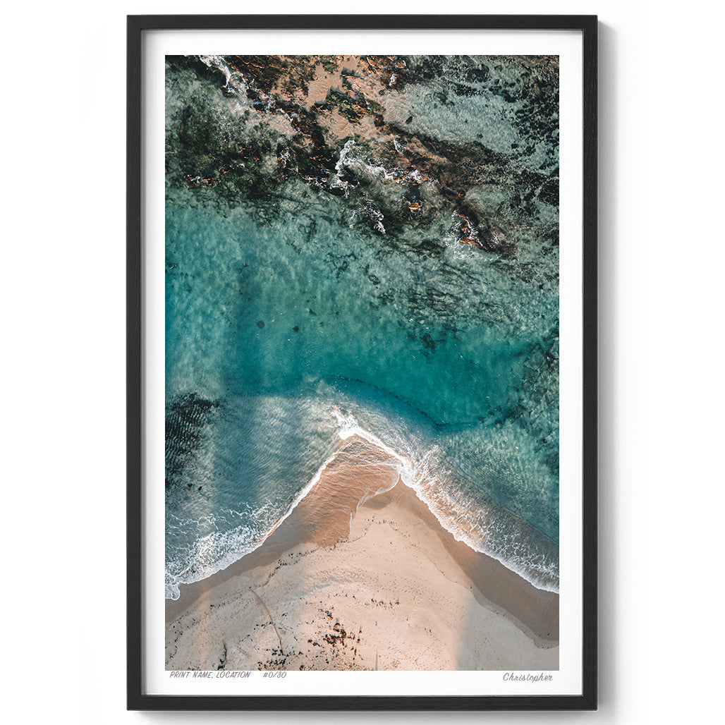 Path Ways – Aerial Print of Toowoon Bay, NSW