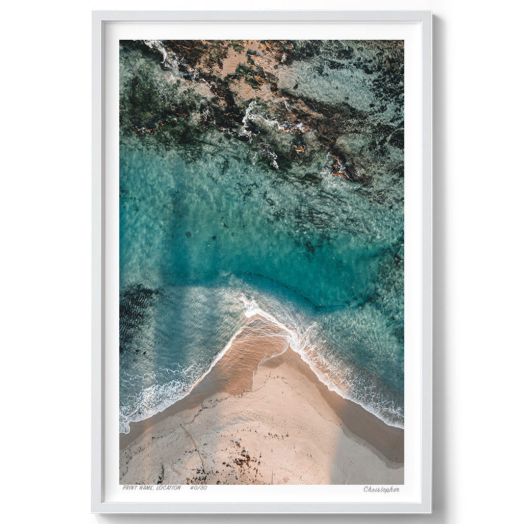Path Ways – Aerial Print of Toowoon Bay, NSW