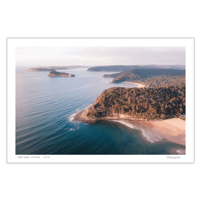 Rolling Umina – Coastal Print of Umina Beach, NSW