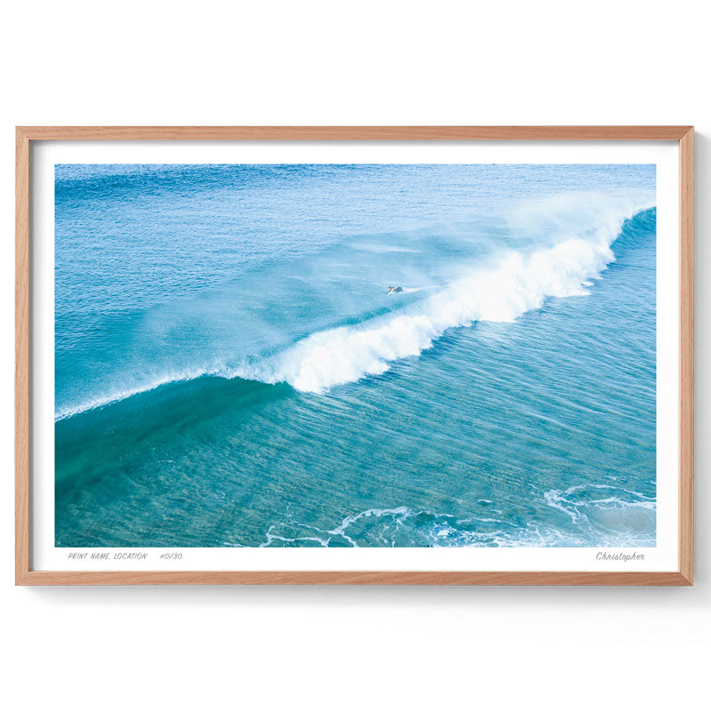 Taking Cover – Coastal Print of Wamberal Beach, NSW