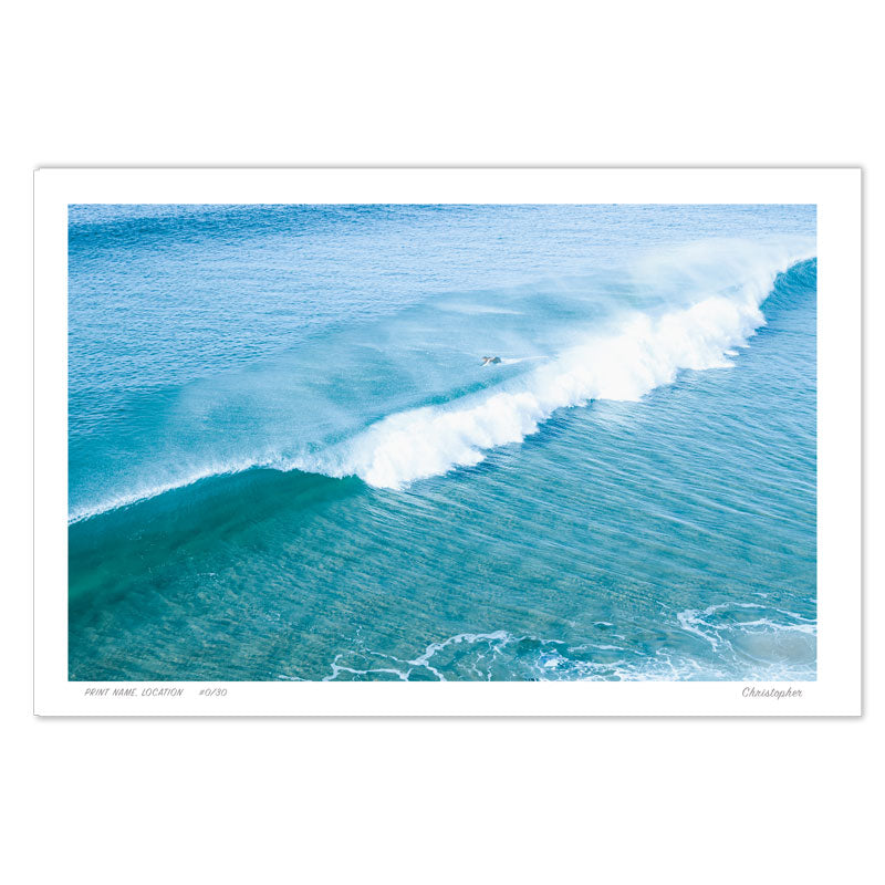 Taking Cover – Coastal Print of Wamberal Beach, NSW
