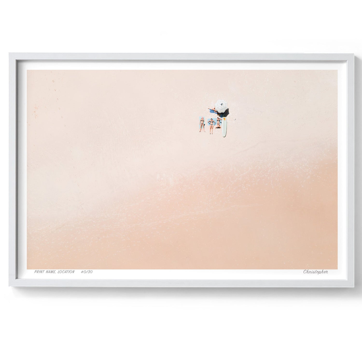 Neutral Tone Coastal Wall Art Prints