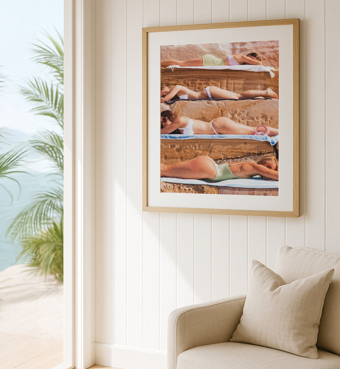 The Sun Club – Coastal Print of Terrigal Beach, NSW