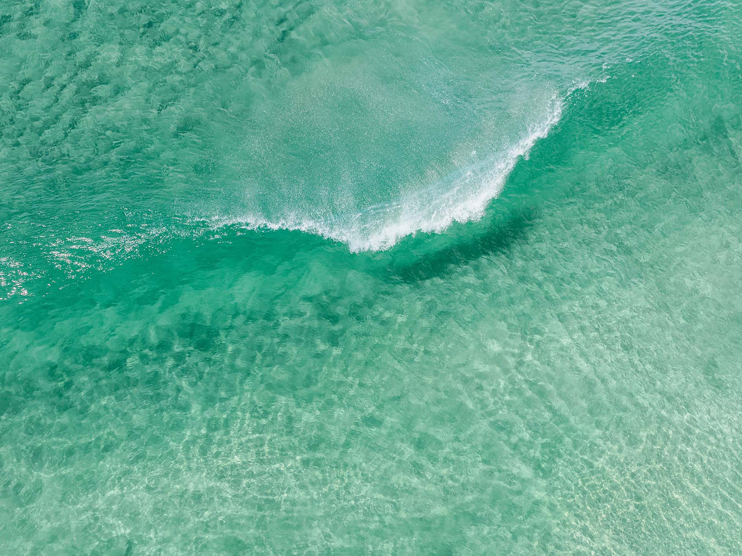 A-Frame – Aerial Coastal Print of Shelly Beach, NSW